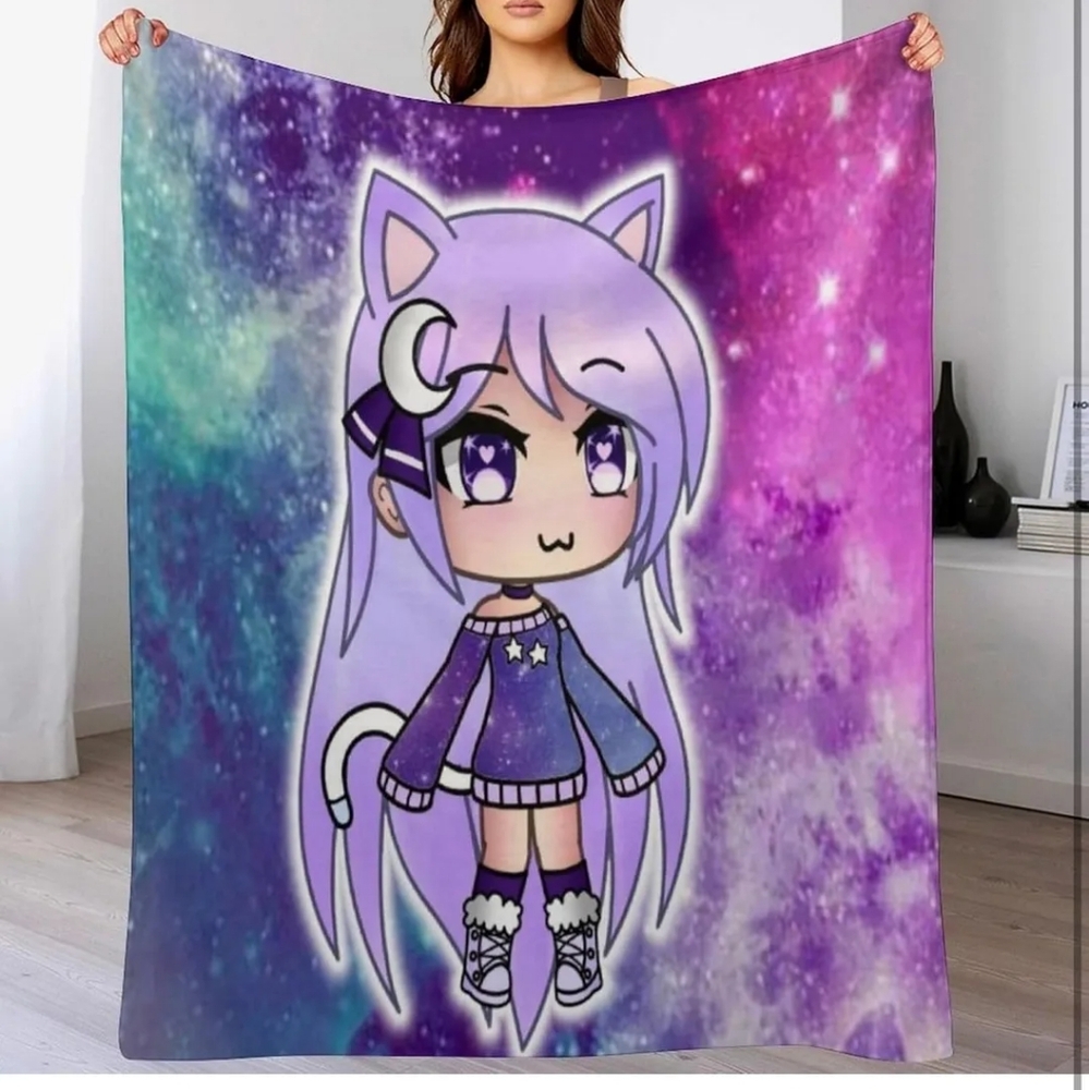 Kids blanket Cartoon anime sleepover movie night